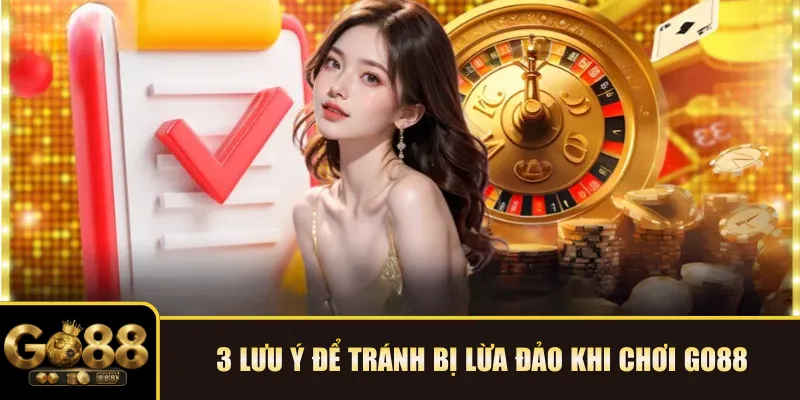 3 lưu ý để tránh bị lừa đảo khi chơi Go88