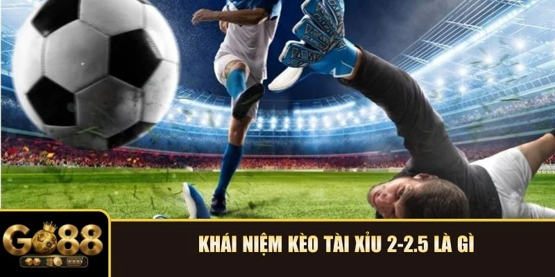 Khái niệm kèo tài xỉu 2-2.5 là gì