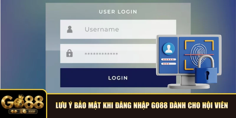 Lưu ý bảo mật khi đăng nhập GO88 dành cho hội viên